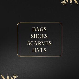 BAGS, SHOES, SCARVES & HATS START HERE!
